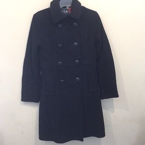 Bitten Sarah Jessica Parker Blue Wool-Blend Coat